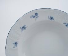 Тарелка десертная Синие цветы