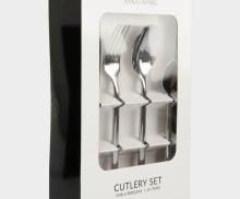 Столовые приборы 24 пр сталь