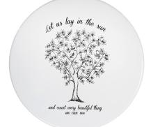 Стул садовый белый металлический